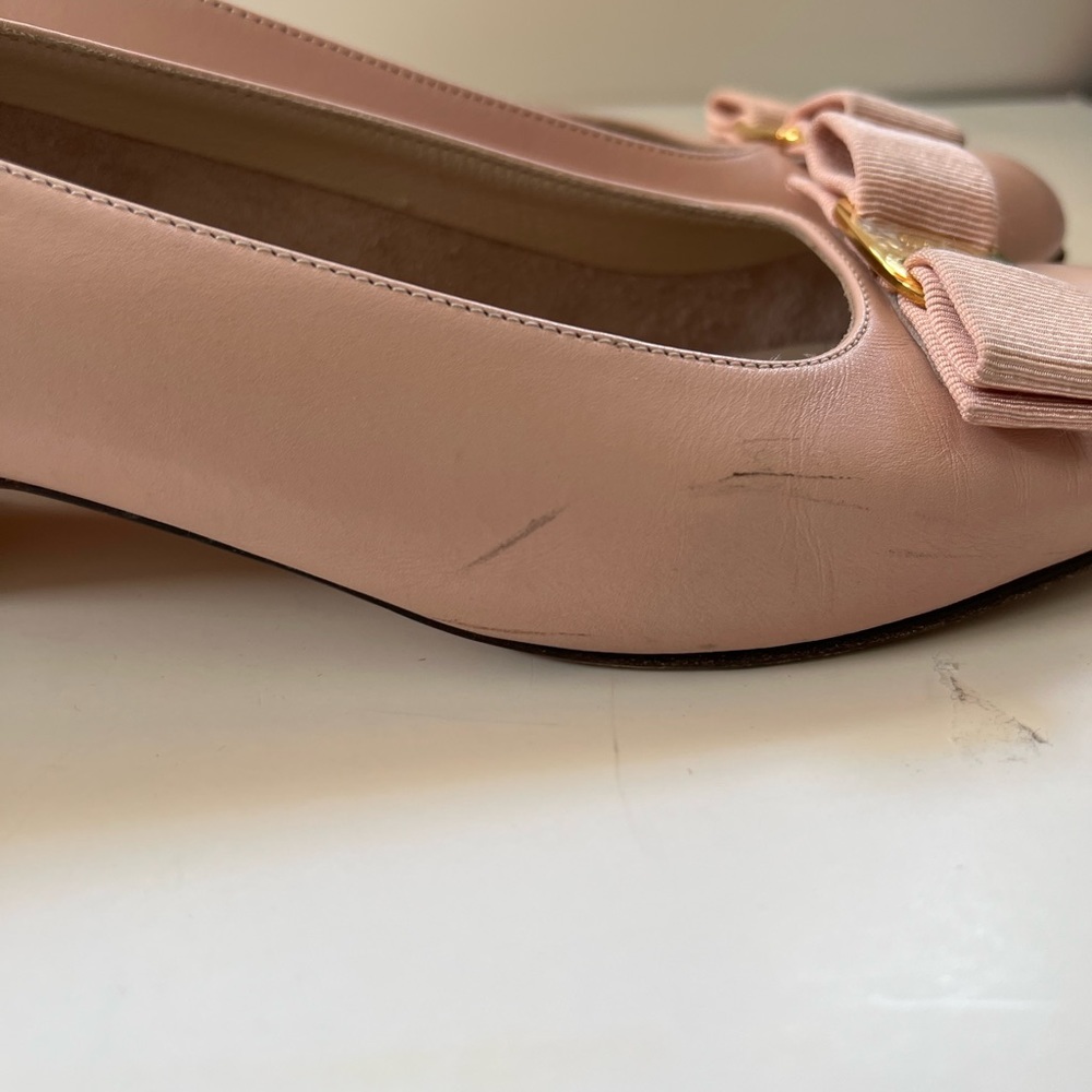 Salvatore Ferragamo pink ballet flat - Picture 6 of 12